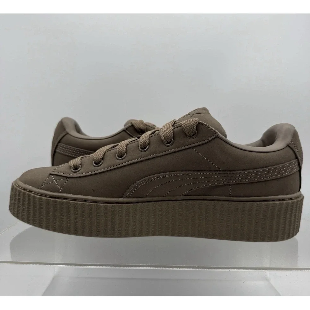 NEW Puma Creeper Phatty Nubuck Totally Taupe 399867 Brown Size 13.5 Toddler Kids